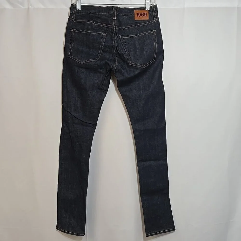 Gap 1969 Japanese Selvedge Denim Jeans Mens Size 28/30 (Actual 28/31) Skinny